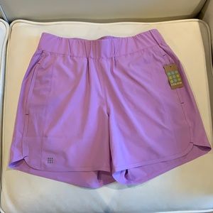 Lavender Title Nine athletic shorts